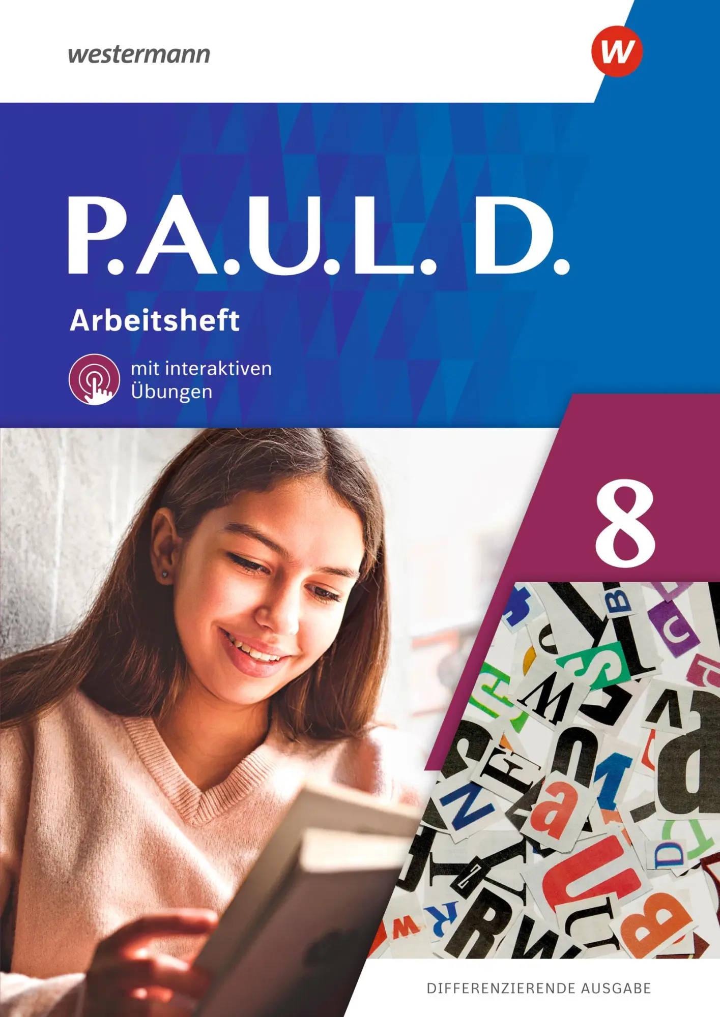 Cover: 9783141452556 | P.A.U.L. D. (Paul) 8. Arbeitsheft mit interaktiven Übungen....