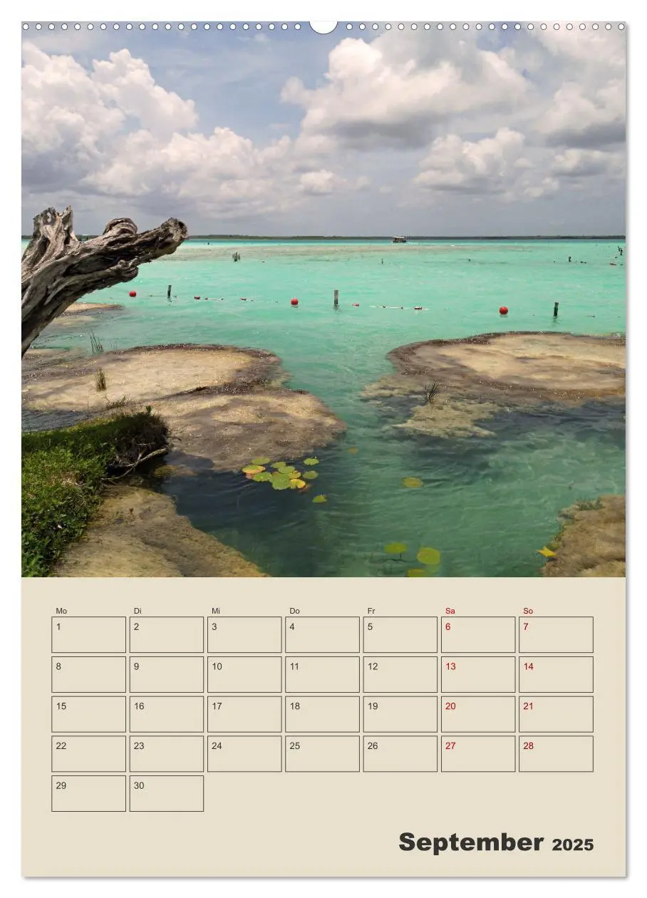 Bild: 9783435892556 | Mexiko Yucatán Terminplaner (hochwertiger Premium Wandkalender 2025...