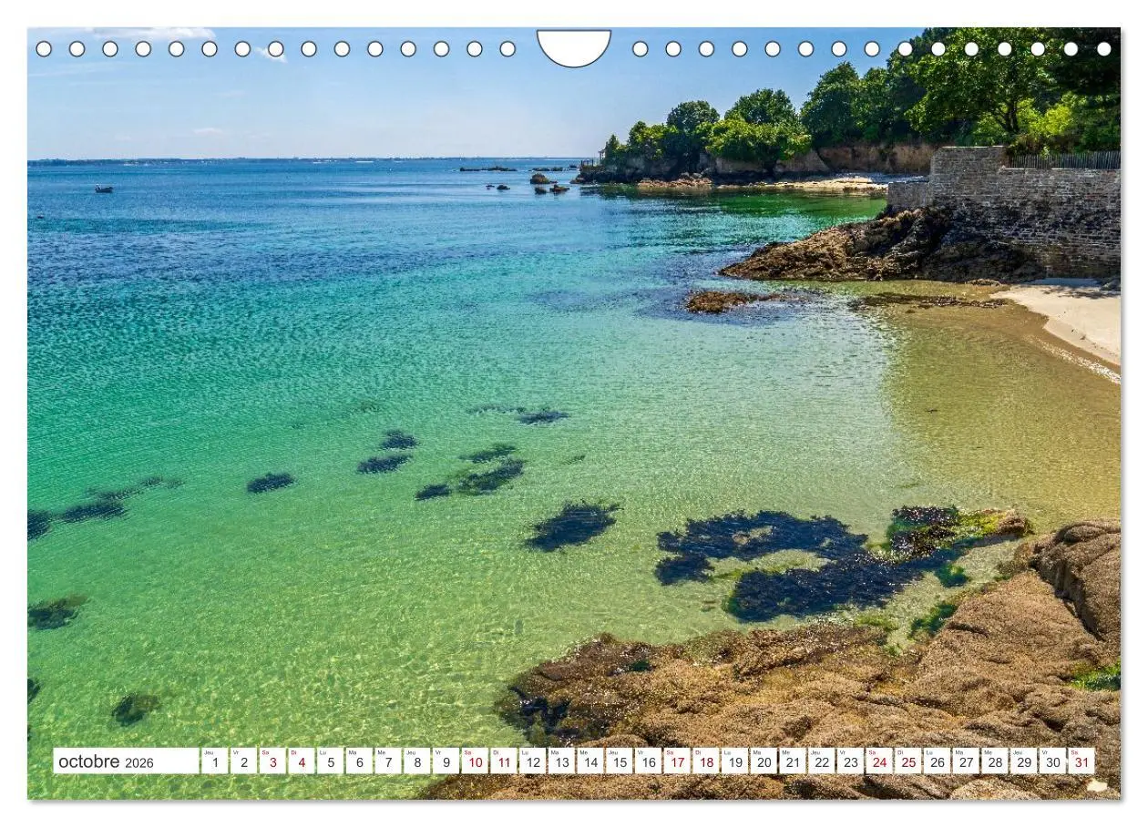 Bild: 9783457292556 | À la découverte de la Bretagne - En Finistère Sud (Calendrier mural...
