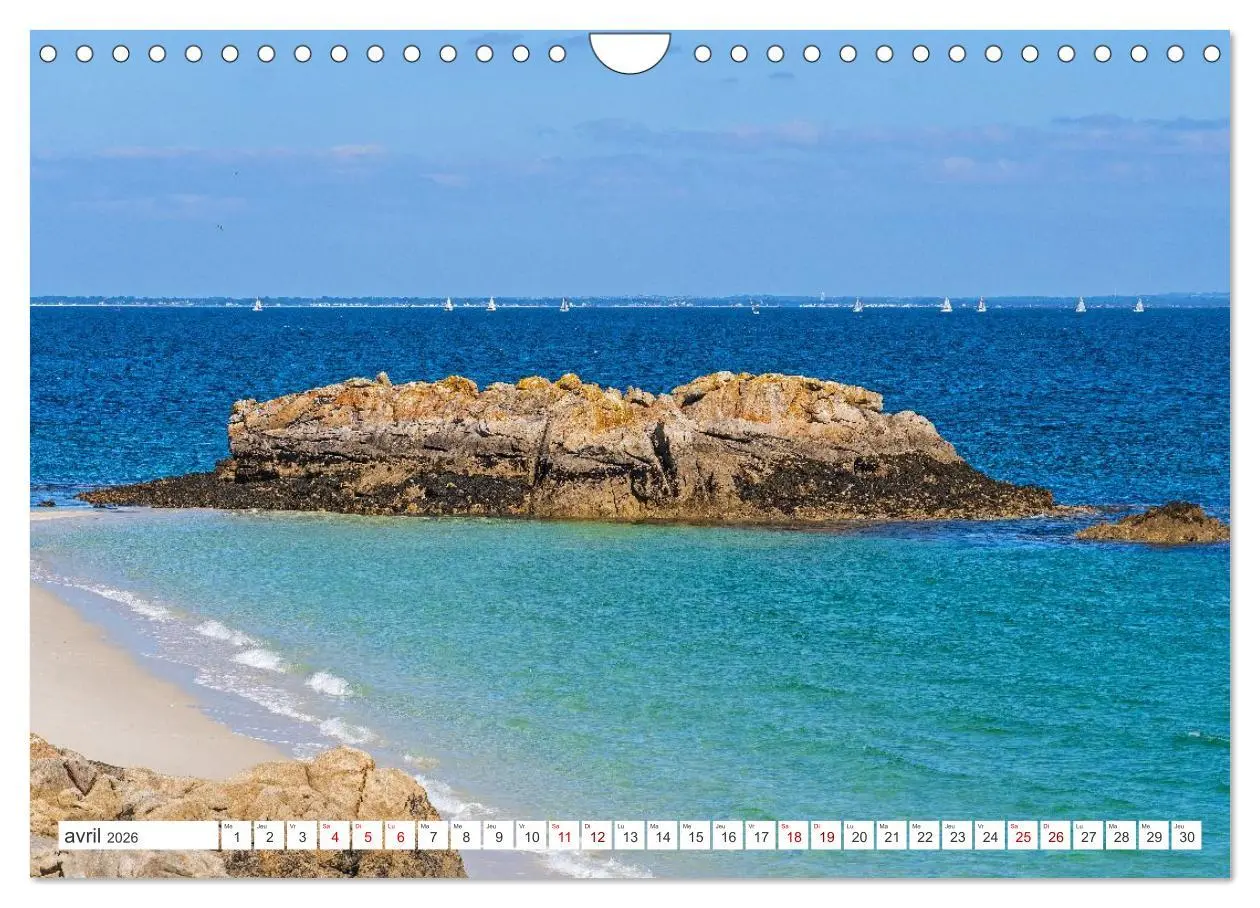 Bild: 9783457292556 | À la découverte de la Bretagne - En Finistère Sud (Calendrier mural...