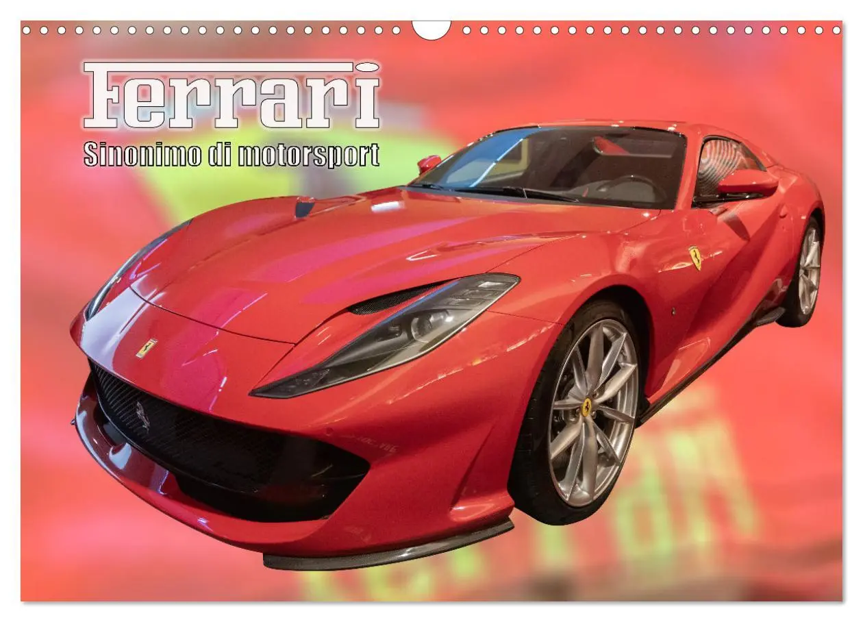 Cover: 9783457502556 | Ferrari - Synonym für Motorsport (Wandkalender 2026 DIN A3 quer),...