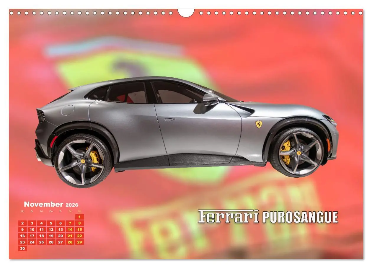 Bild: 9783457502556 | Ferrari - Synonym für Motorsport (Wandkalender 2026 DIN A3 quer),...