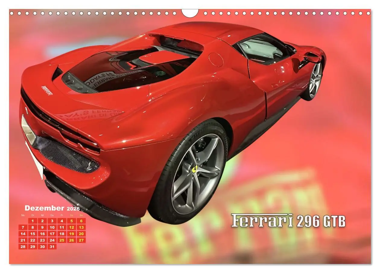 Bild: 9783457502556 | Ferrari - Synonym für Motorsport (Wandkalender 2026 DIN A3 quer),...
