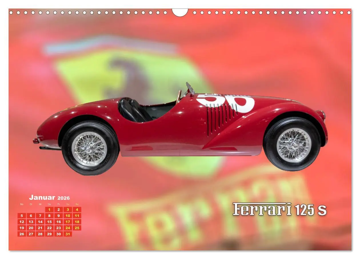 Bild: 9783457502556 | Ferrari - Synonym für Motorsport (Wandkalender 2026 DIN A3 quer),...