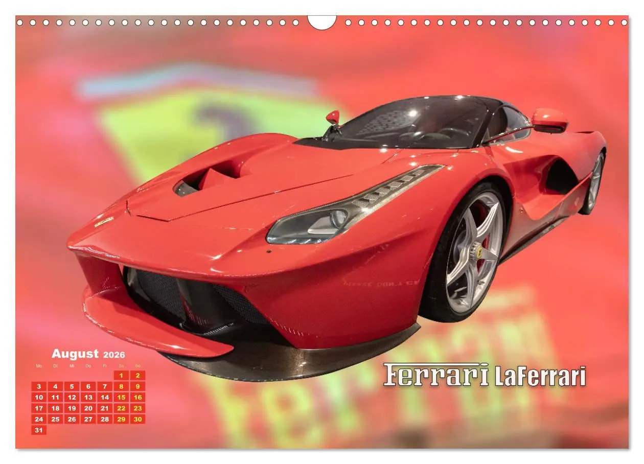 Bild: 9783457502556 | Ferrari - Synonym für Motorsport (Wandkalender 2026 DIN A3 quer),...