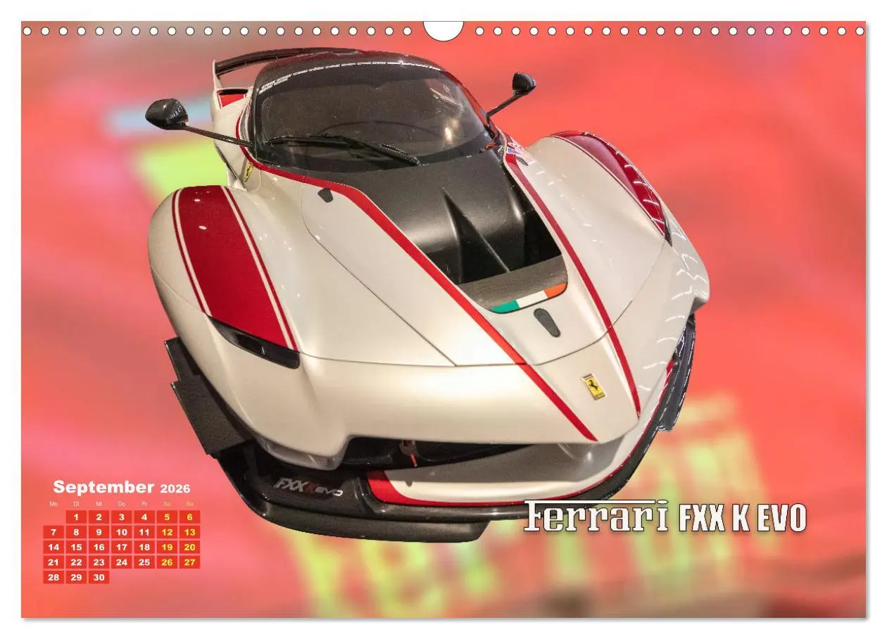Bild: 9783457502556 | Ferrari - Synonym für Motorsport (Wandkalender 2026 DIN A3 quer),...