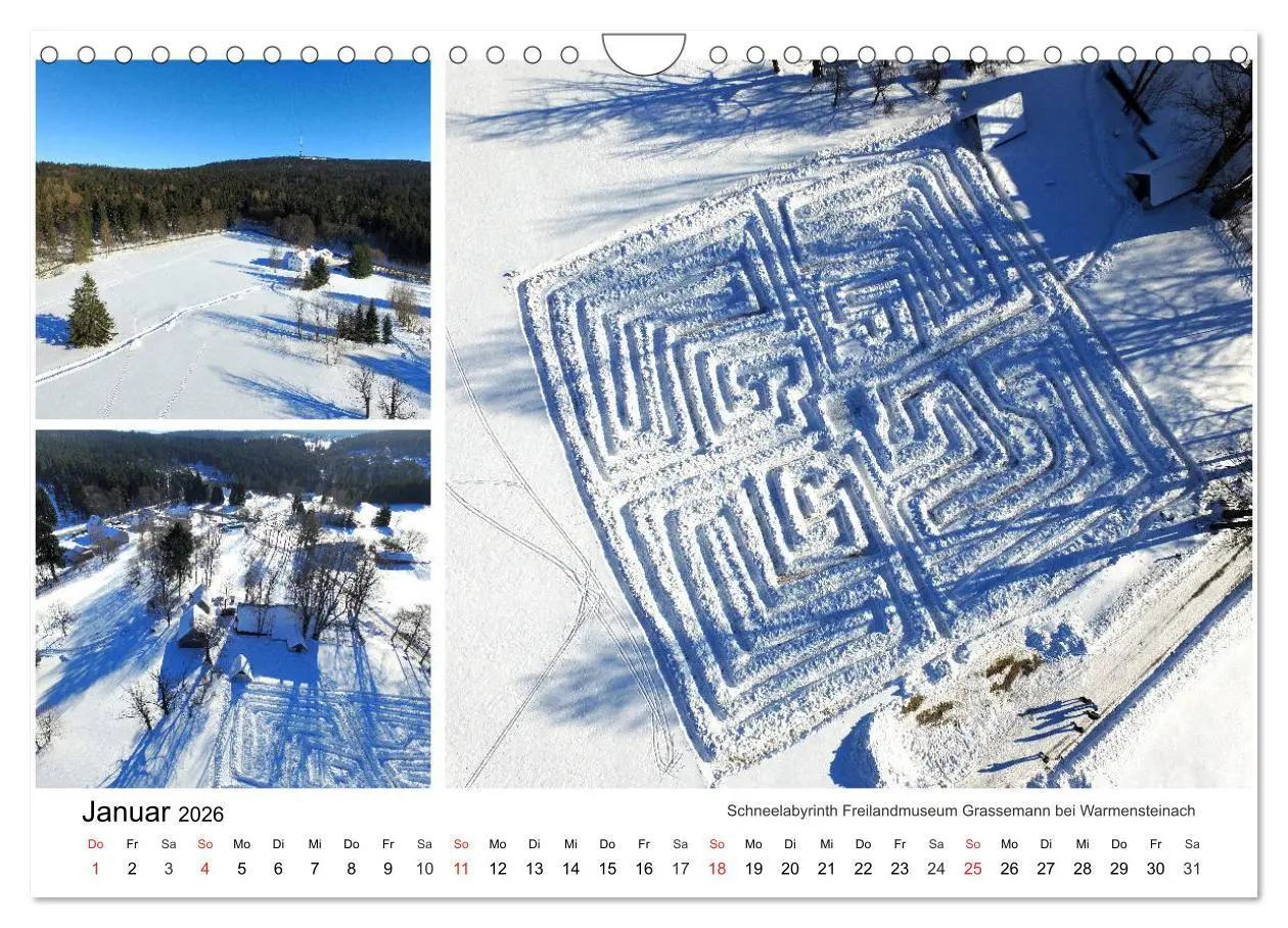 Bild: 9783457812556 | Luftaufnahmen rund um den Ochsenkopf (Wandkalender 2026 DIN A4...