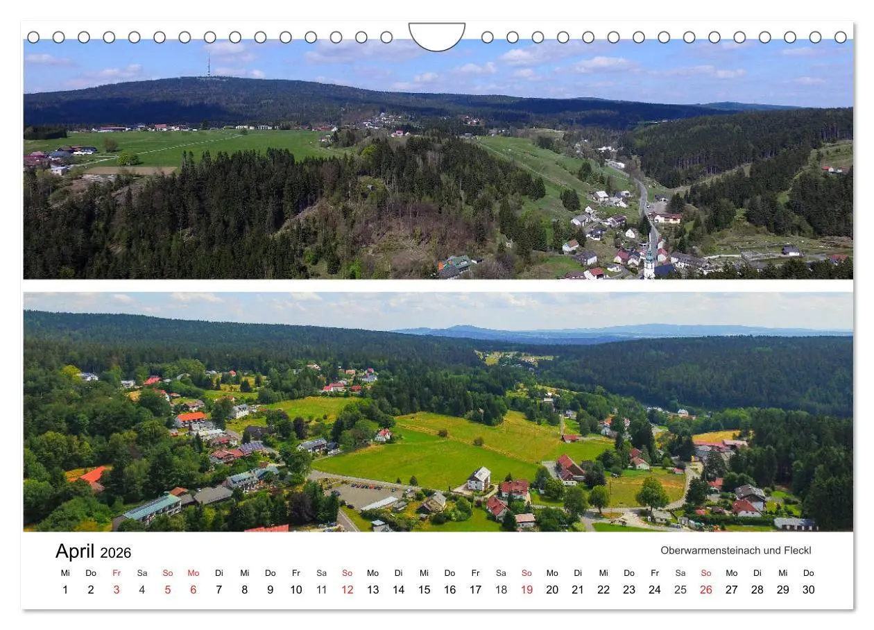 Bild: 9783457812556 | Luftaufnahmen rund um den Ochsenkopf (Wandkalender 2026 DIN A4...