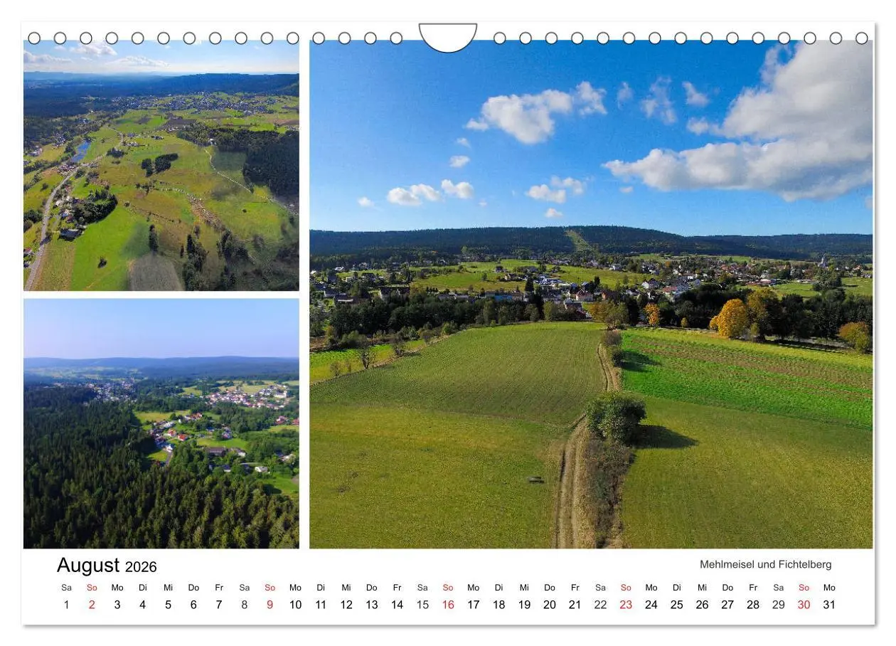 Bild: 9783457812556 | Luftaufnahmen rund um den Ochsenkopf (Wandkalender 2026 DIN A4...