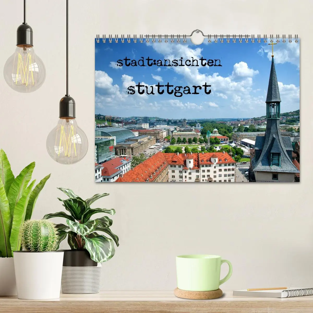 Bild: 9783457982556 | stadtansichten stuttgart (Wandkalender 2026 DIN A4 quer), CALVENDO...