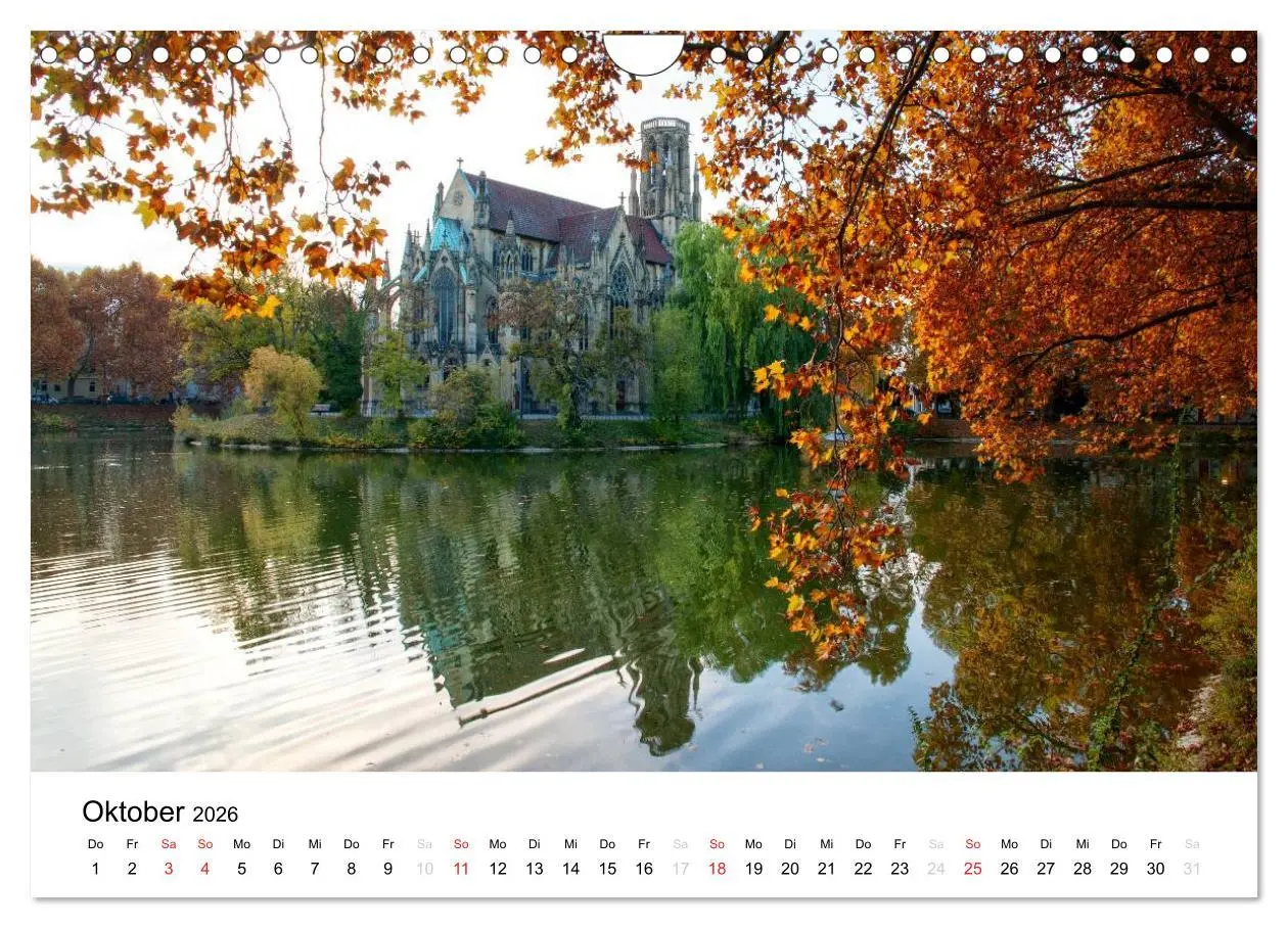 Bild: 9783457982556 | stadtansichten stuttgart (Wandkalender 2026 DIN A4 quer), CALVENDO...