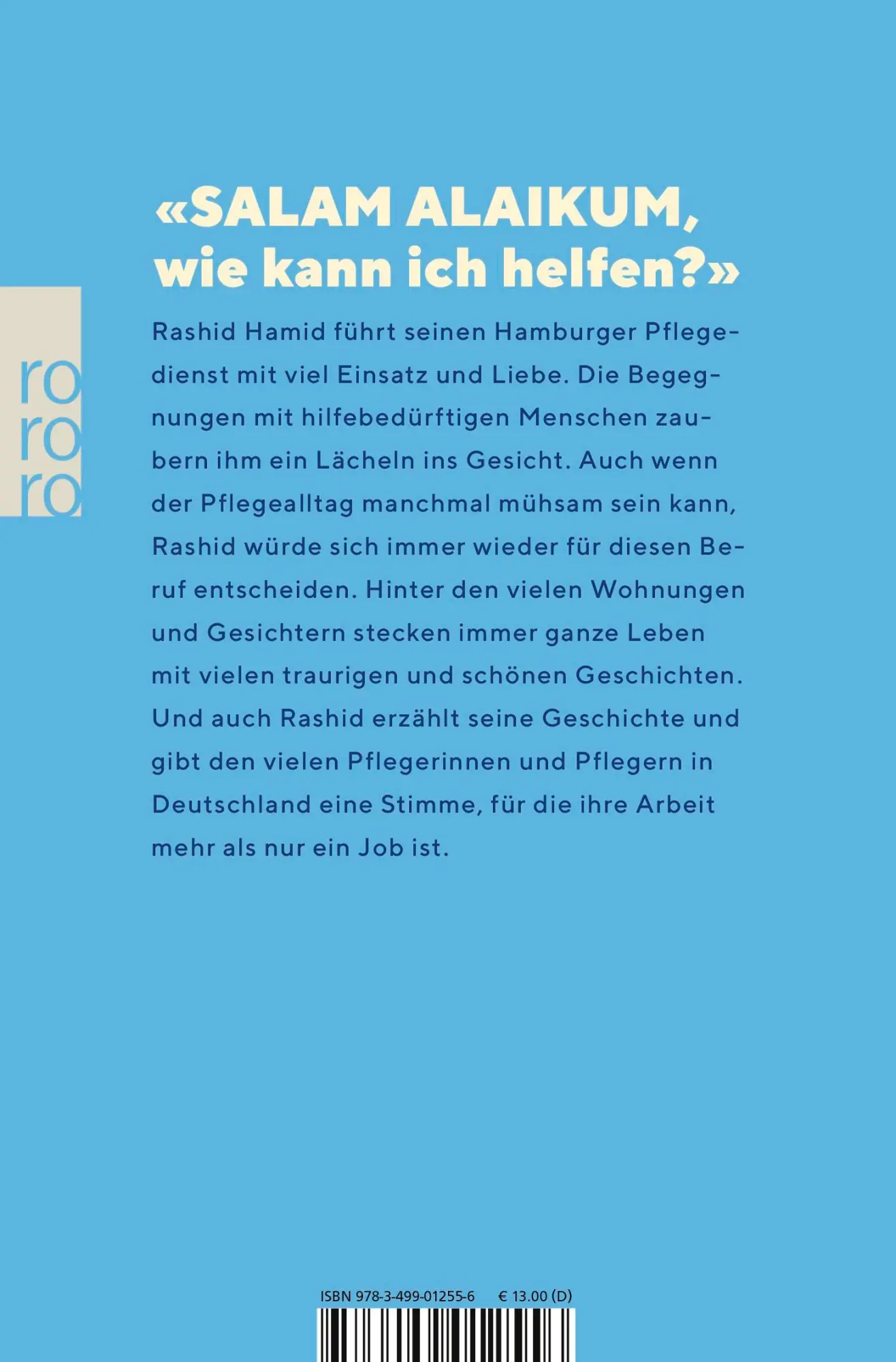 Rückseite: 9783499012556 | Ein Herz und eine Pflege | Vom Glück, für andere da zu sein | Hamid