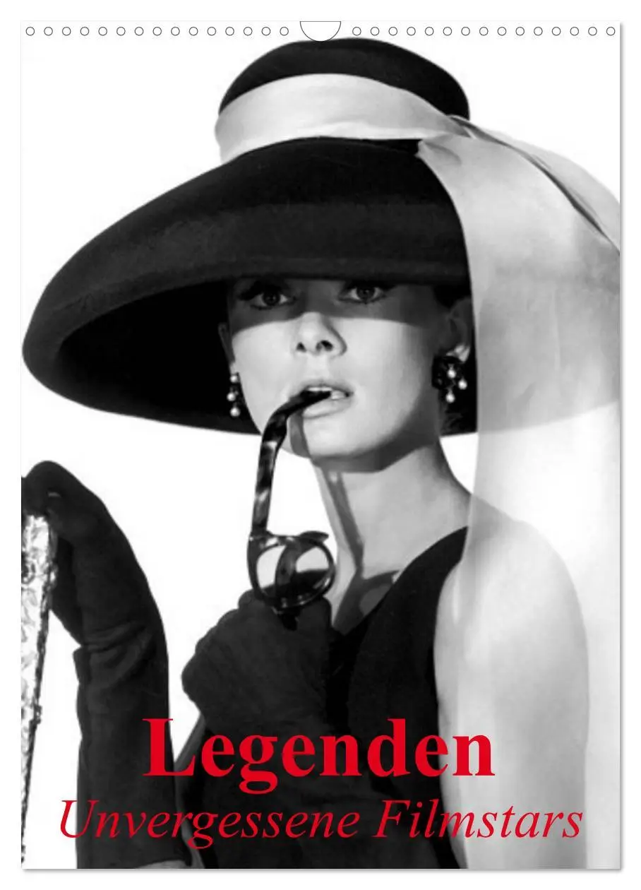 Cover: 9783516452556 | Legenden - Unvergessene Filmstars (Wandkalender 2026 DIN A3 hoch),...