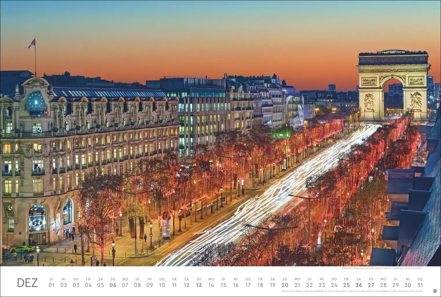 Bild: 9783756412556 | Paris Edition 2026 | Kalender | Spiralbindung | 15 S. | Deutsch | 2026