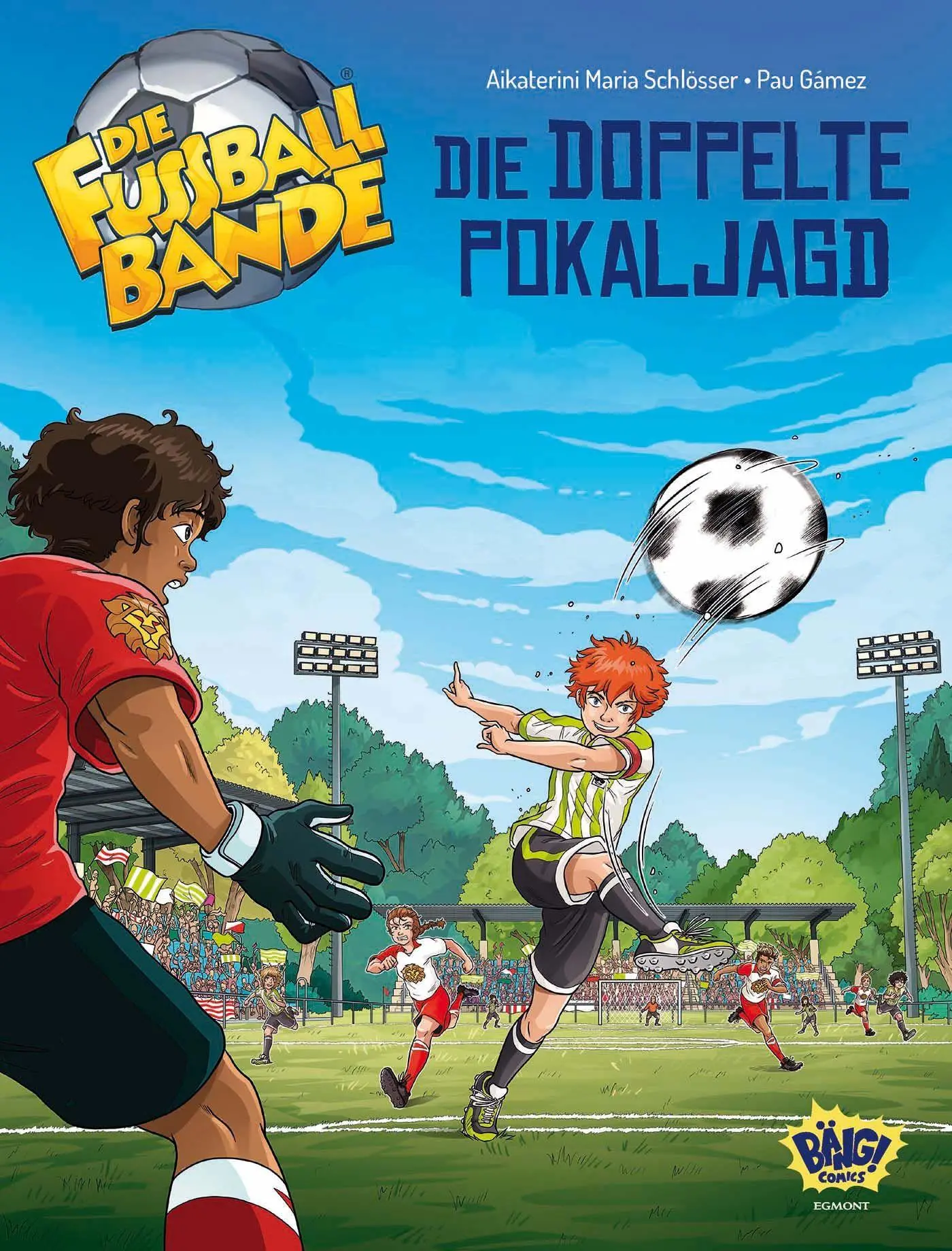 Cover: 9783770412556 | DIE FUSSBALLBANDE - Der Comic | Die doppelte Pokaljagd | Schlösser
