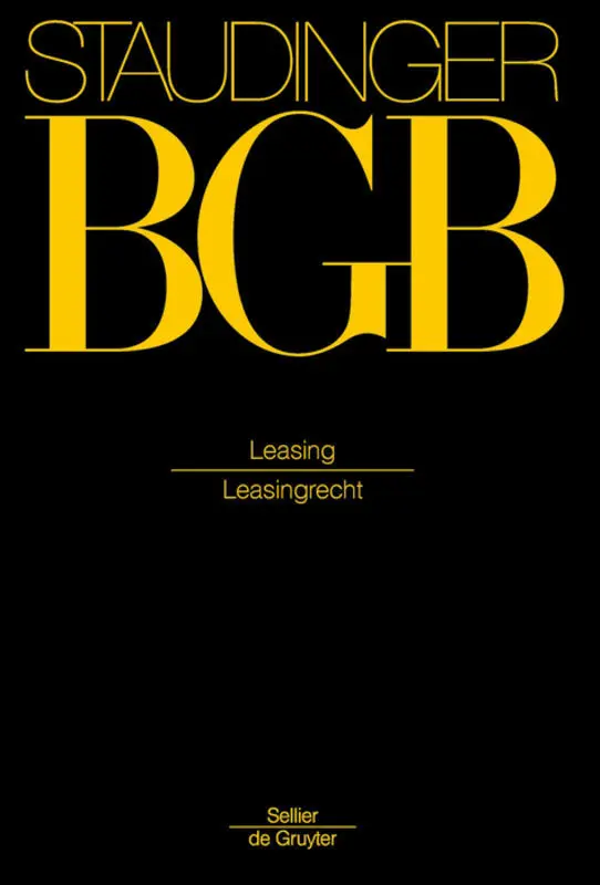 Cover: 9783805912556 | Leasingrecht | Markus Stoffels (u. a.) | Buch | VII | Deutsch | 2018