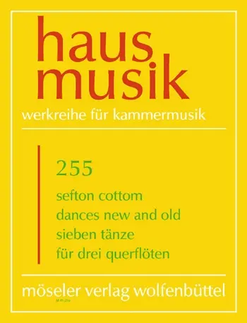 Cover: 9790203732556 | Dances New and Old | Sefton Cottom | Partitur + Stimmen