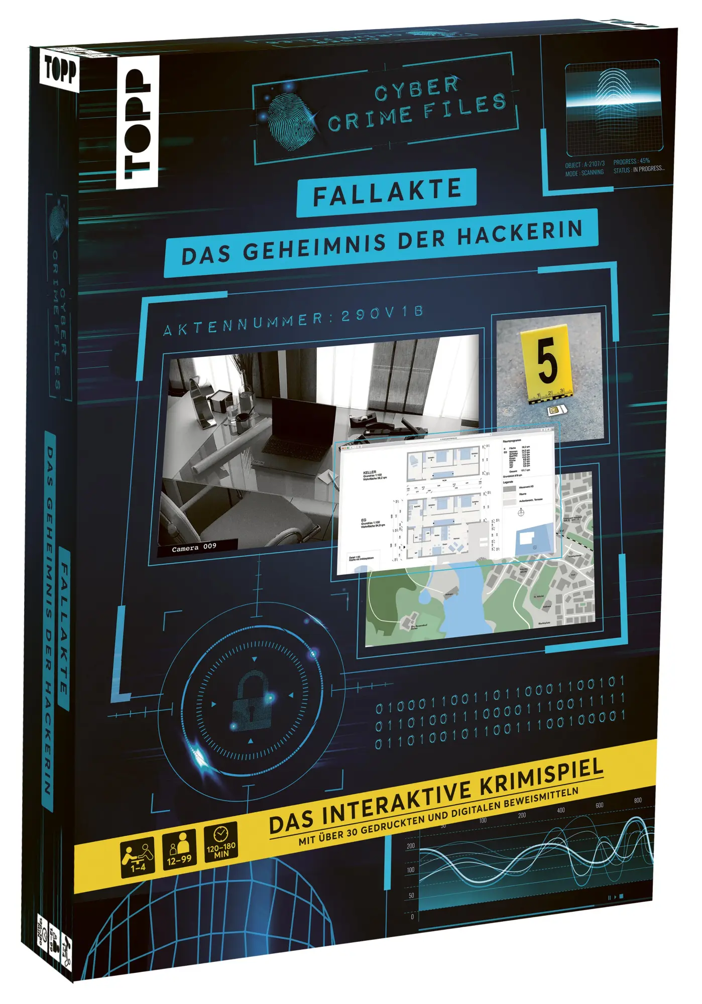 Cover: 4007742182656 | Cyber Crime Files - Fallakte: Das Geheimnis der Hackerin - Das...