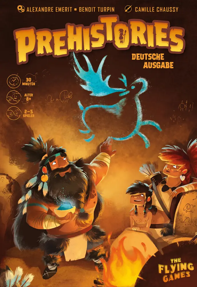 Cover: 4015566602656 | Prehistories (Spiel) | Benoit Turpin (u. a.) | Spiel | In Spielebox