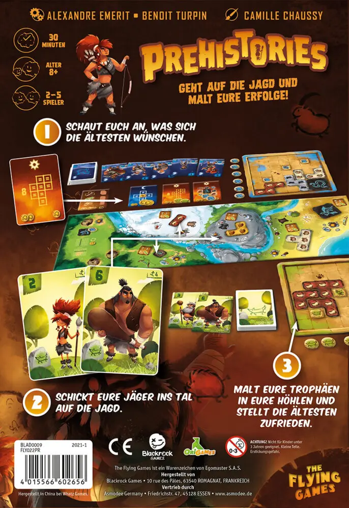 Bild: 4015566602656 | Prehistories (Spiel) | Benoit Turpin (u. a.) | Spiel | In Spielebox