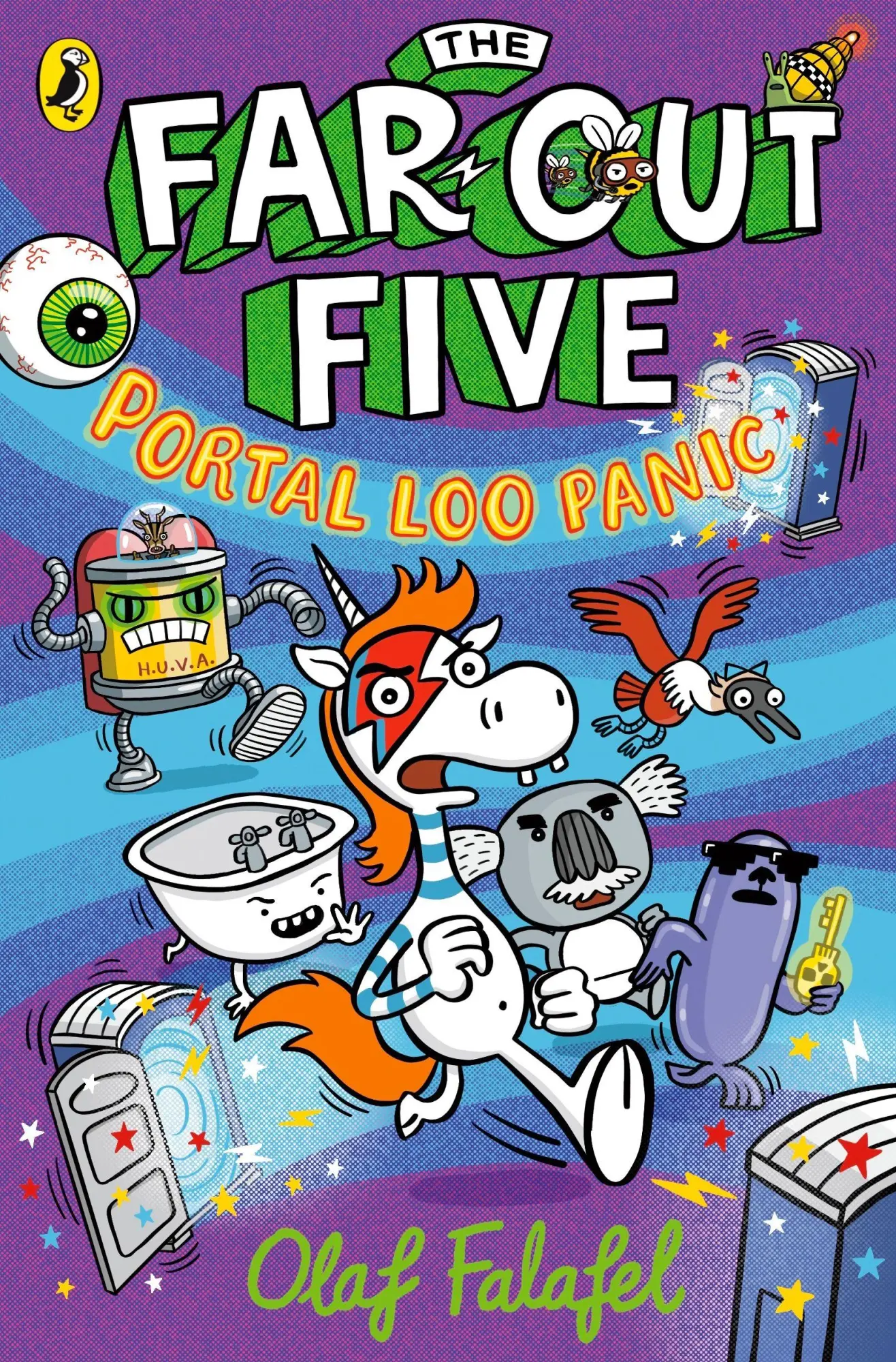 Cover: 9780241732656 | The Far-Out Five: Portal Loo Panic | Olaf Falafel | Taschenbuch | 2026