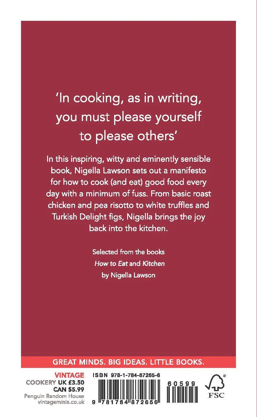 Rückseite: 9781784872656 | Eating | Vintage Minis | Nigella Lawson | Taschenbuch | 132 S. | 2017