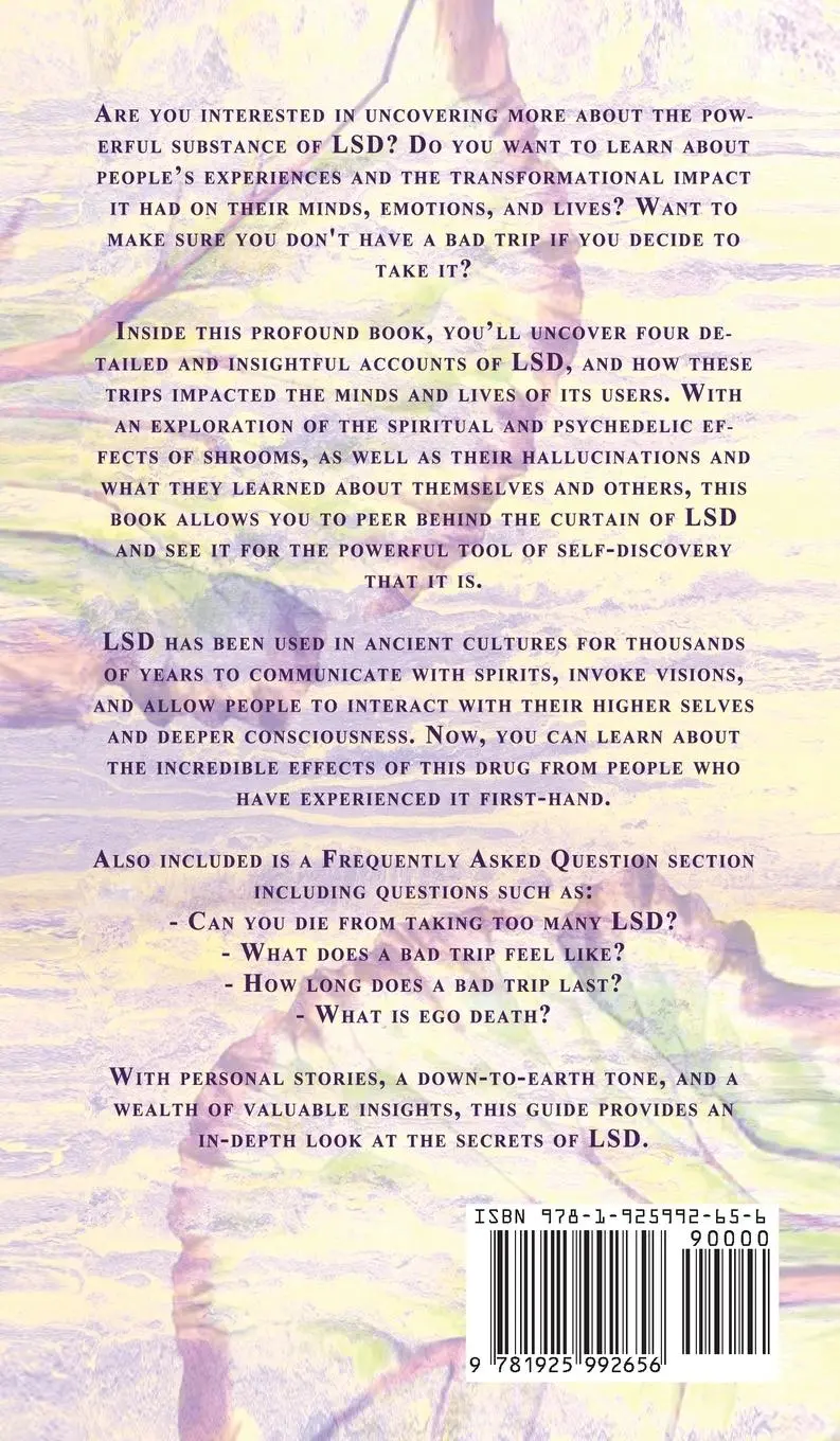 Rückseite: 9781925992656 | Acid Trip Report - What it's like to trip on LSD | Alex Gibbons | Buch