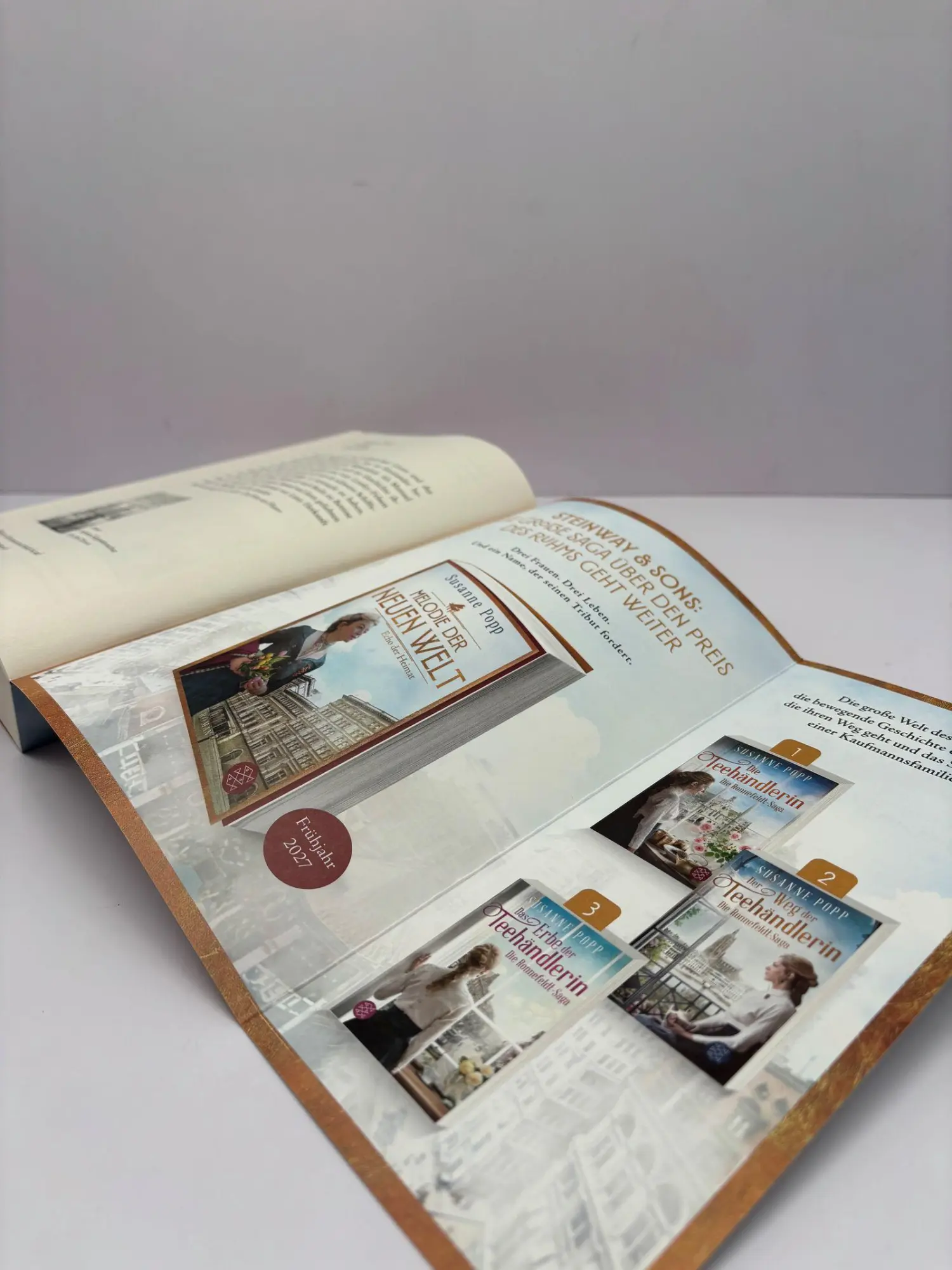 Bild: 9783596712656 | Melodie der neuen Welt - Auftakt in New York | Roman | Susanne Popp