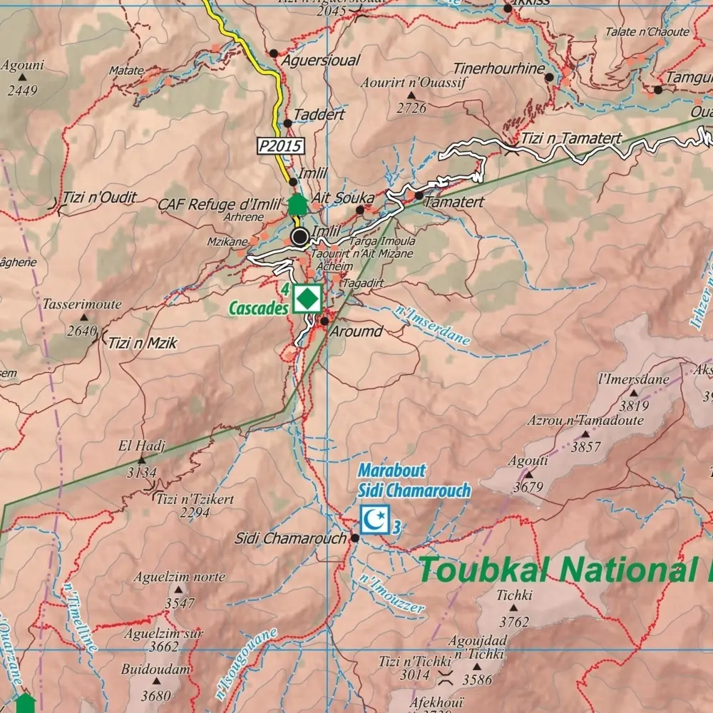 Bild: 9783943752656 | L11: Asni - Imlil - Oukaïmeden - Setti-Fatma 1:120.000 + GPS-Waypoints