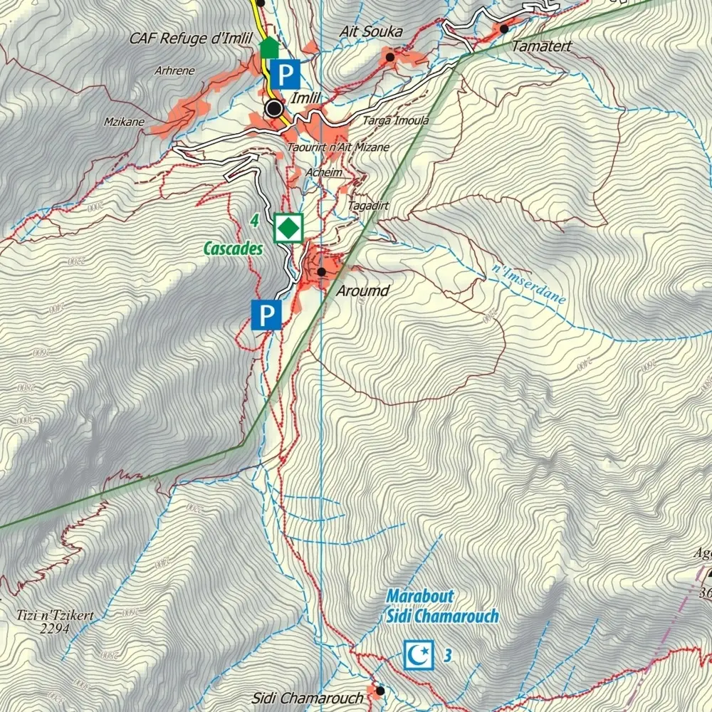 Bild: 9783943752656 | L11: Asni - Imlil - Oukaïmeden - Setti-Fatma 1:120.000 + GPS-Waypoints