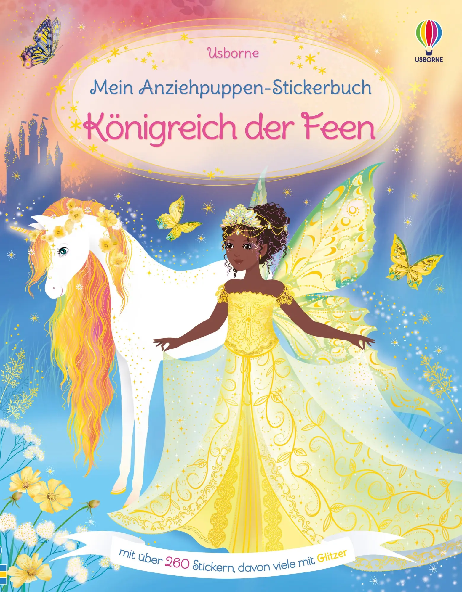 Cover: 9781035702756 | Mein Anziehpuppen-Stickerbuch: Königreich der Feen | Fiona Watt | Buch
