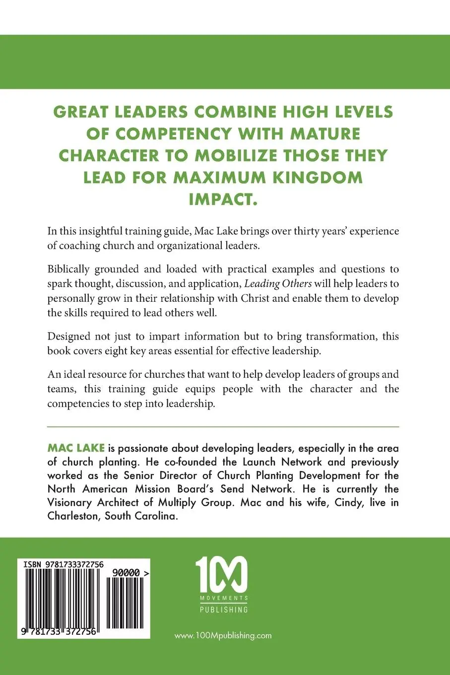 Rückseite: 9781733372756 | Leading Others | Mac Lake | Taschenbuch | Englisch | 2020