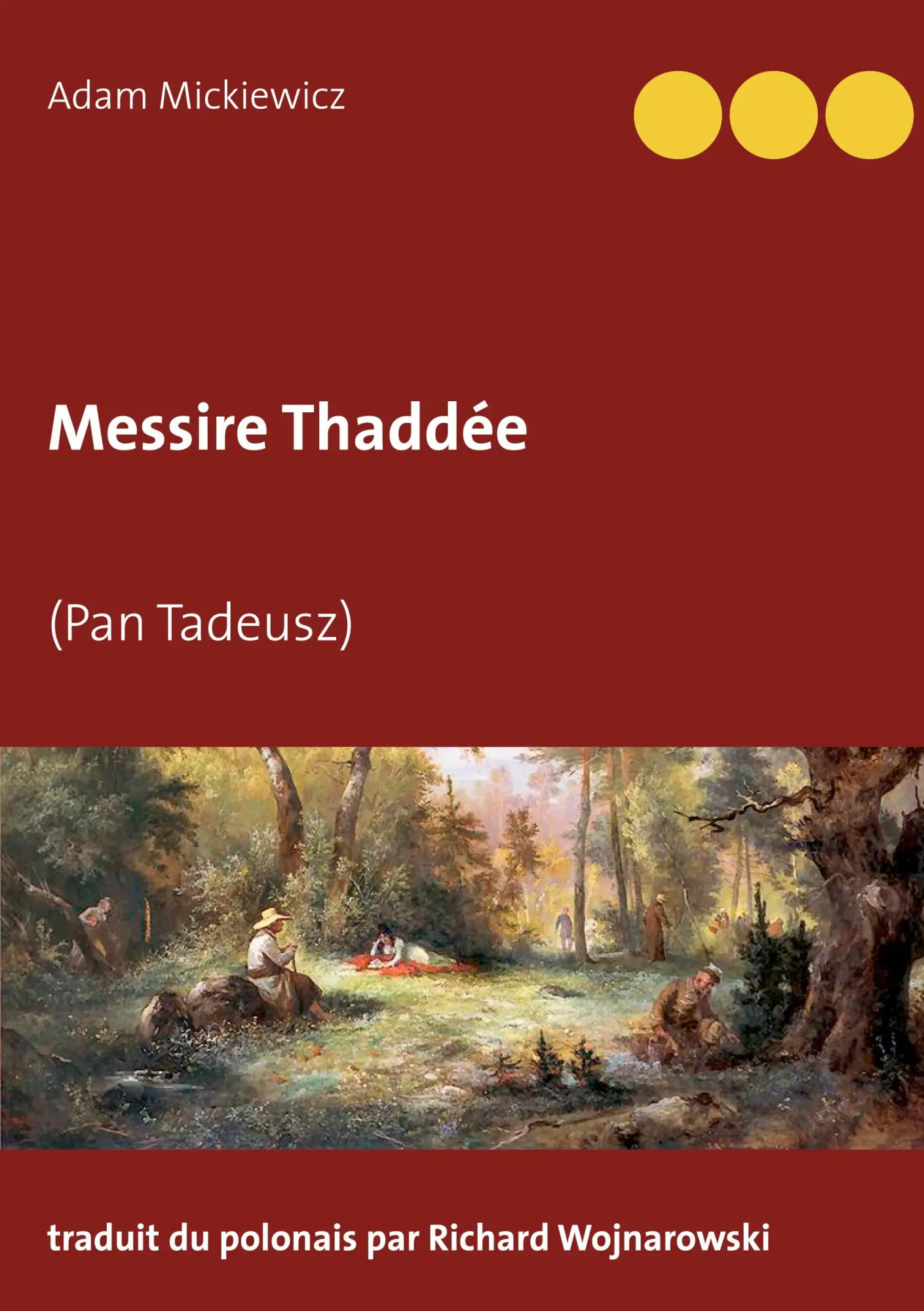 Cover: 9782322252756 | Messire Thaddée | (Pan Tadeusz) | Adam Mickiewicz | Taschenbuch | 2020