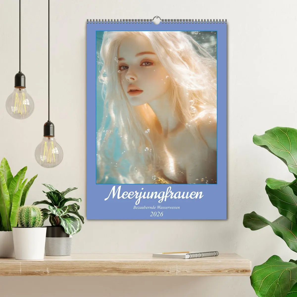 Bild: 9783457272756 | Meerjungfrauen - Bezaubernde Wasserwesen (Wandkalender 2026 DIN A2...