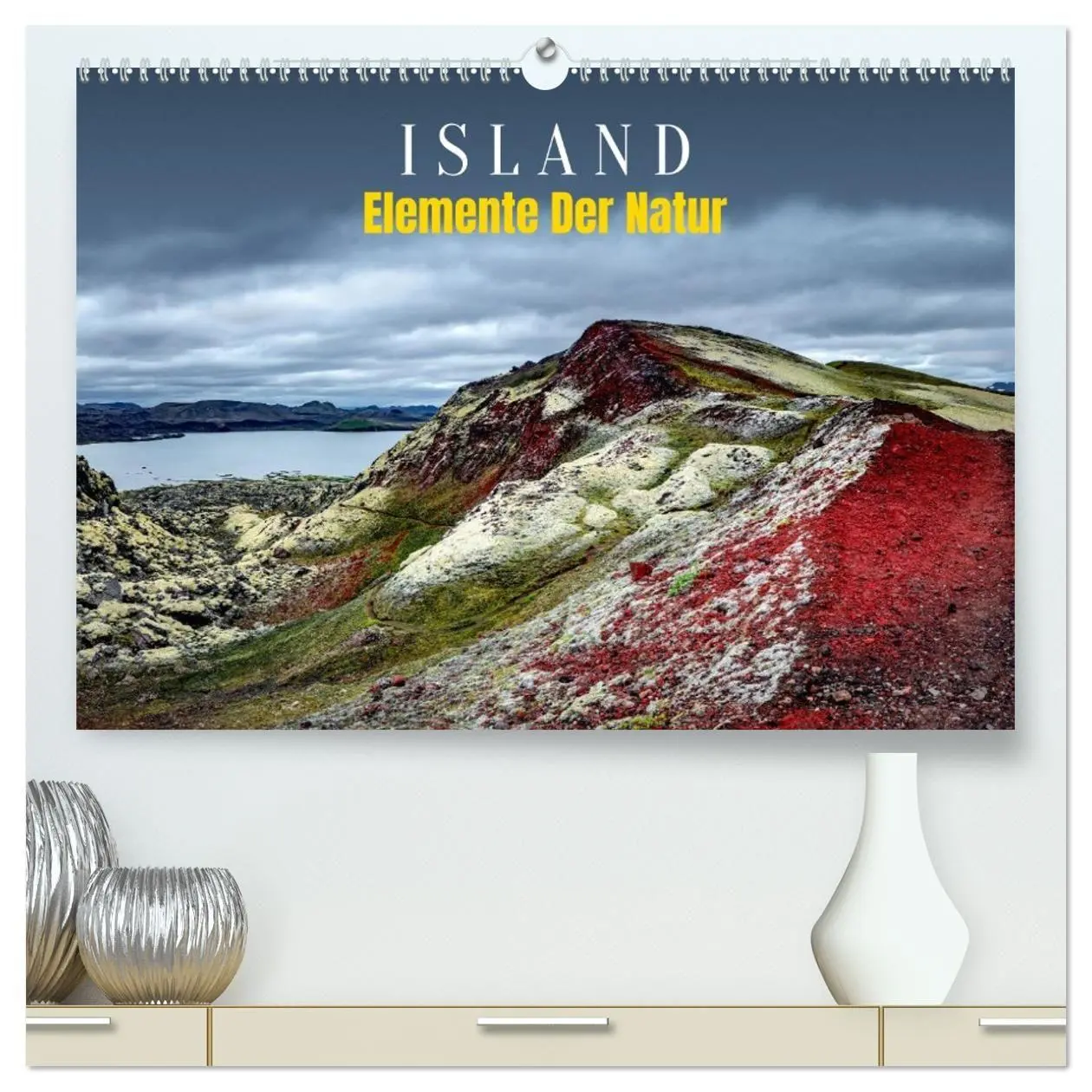 Cover: 9783516672756 | Island - Elemente der Natur (hochwertiger Premium Wandkalender 2026...