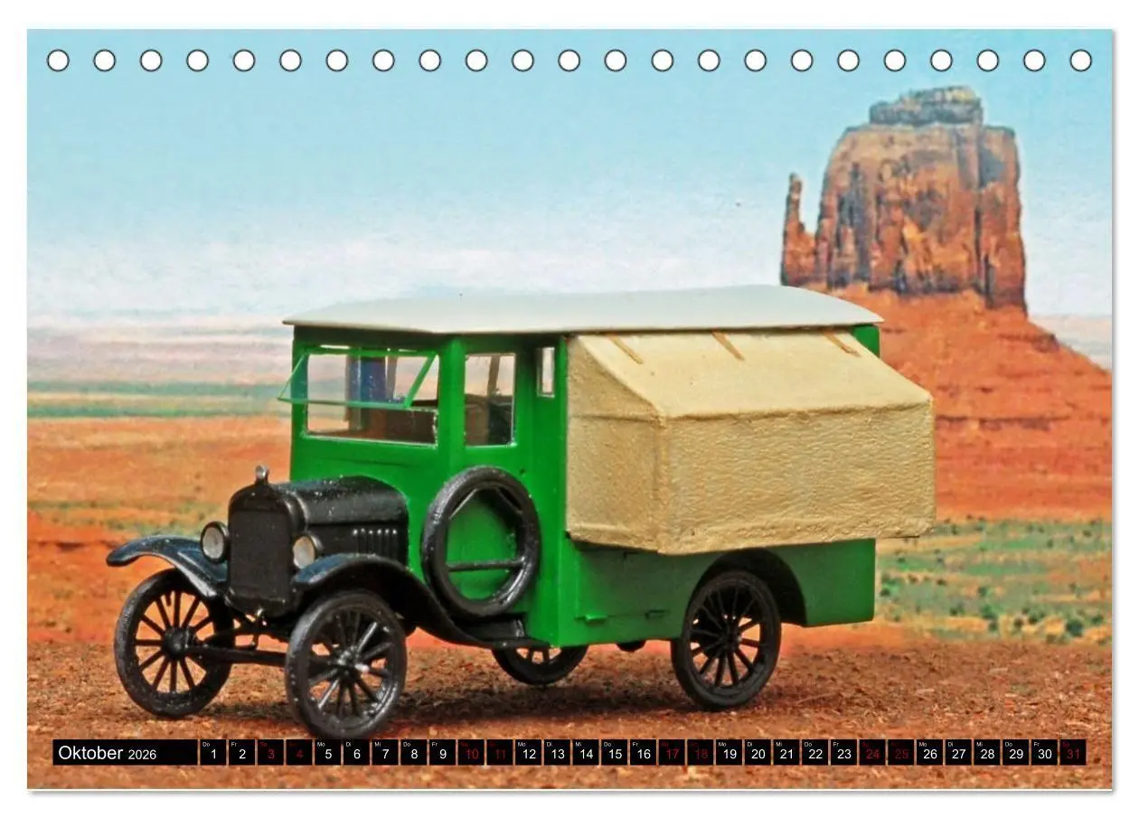 Bild: 9783516742756 | Miniaturwelten des Campings (Tischkalender 2026 DIN A5 quer),...