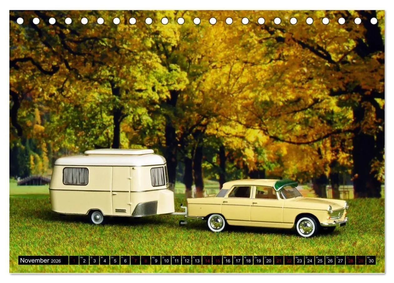 Bild: 9783516742756 | Miniaturwelten des Campings (Tischkalender 2026 DIN A5 quer),...