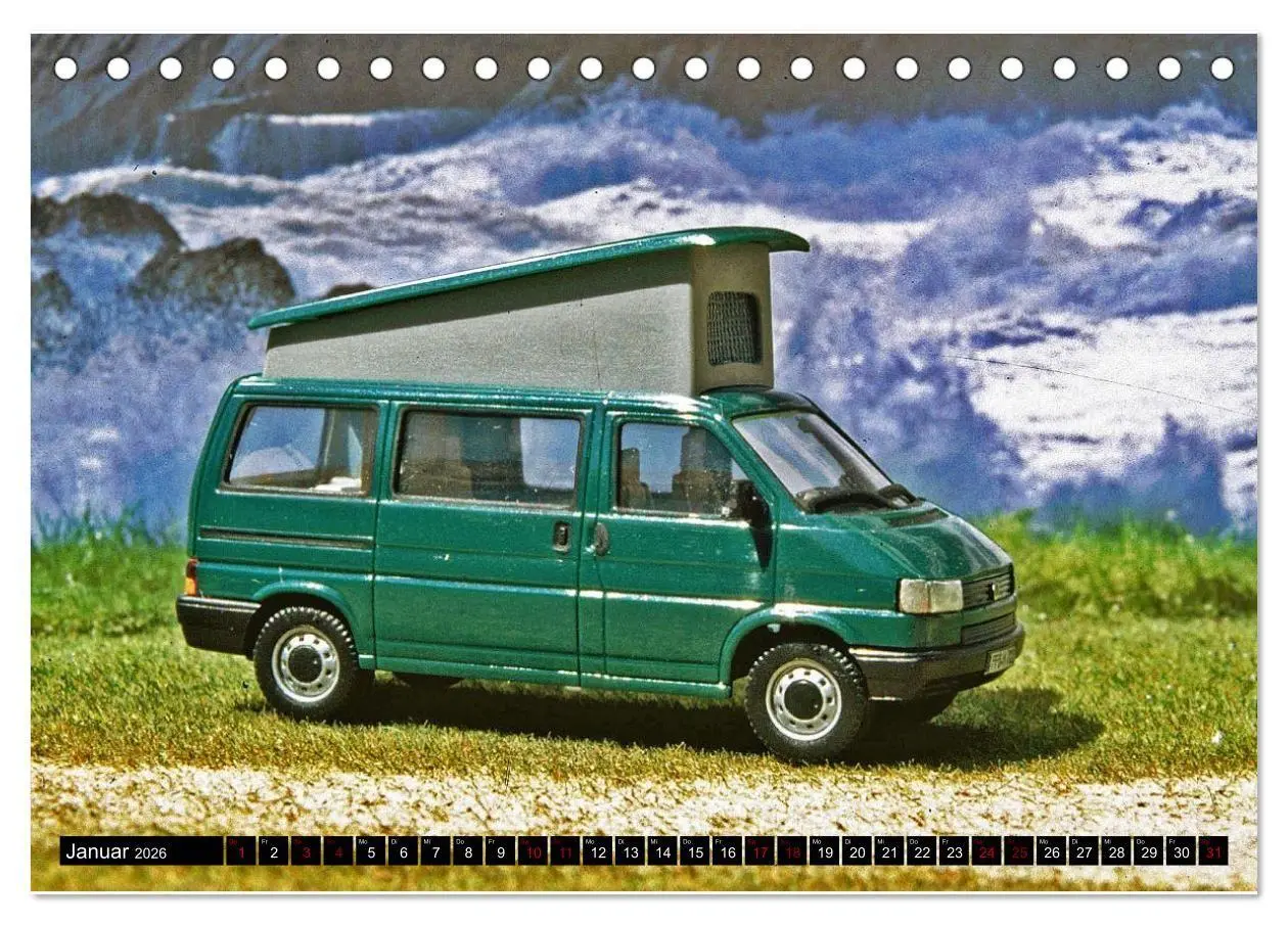 Bild: 9783516742756 | Miniaturwelten des Campings (Tischkalender 2026 DIN A5 quer),...