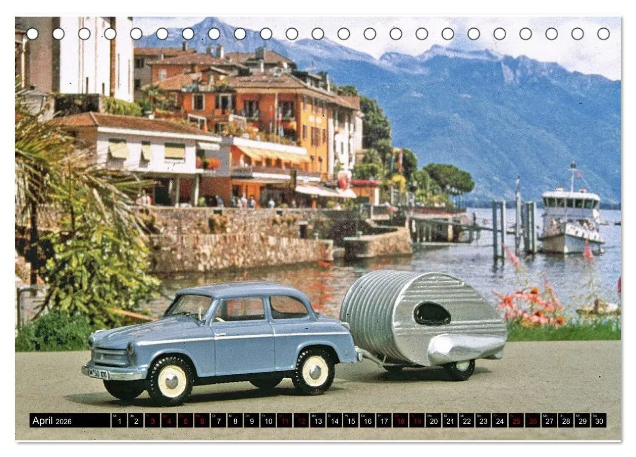 Bild: 9783516742756 | Miniaturwelten des Campings (Tischkalender 2026 DIN A5 quer),...