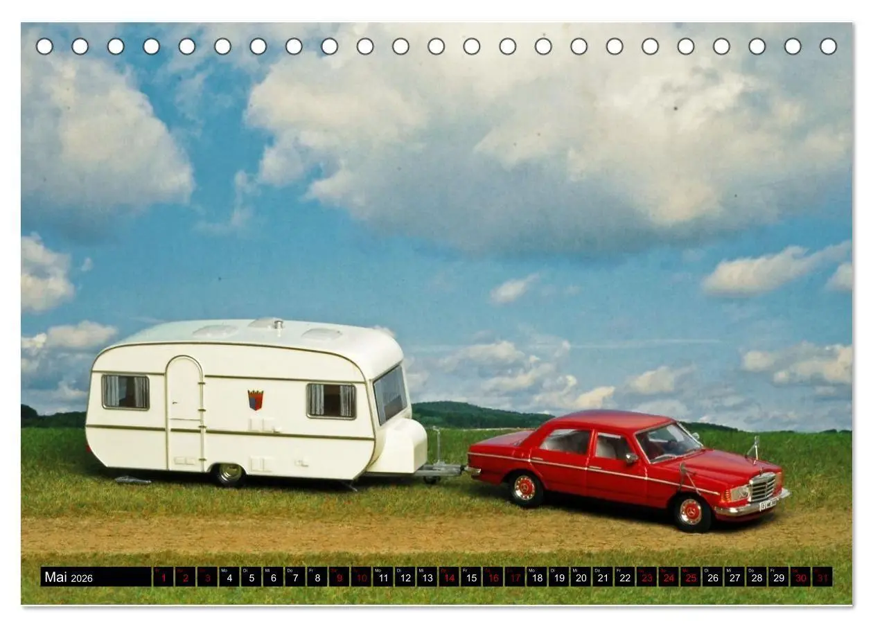 Bild: 9783516742756 | Miniaturwelten des Campings (Tischkalender 2026 DIN A5 quer),...