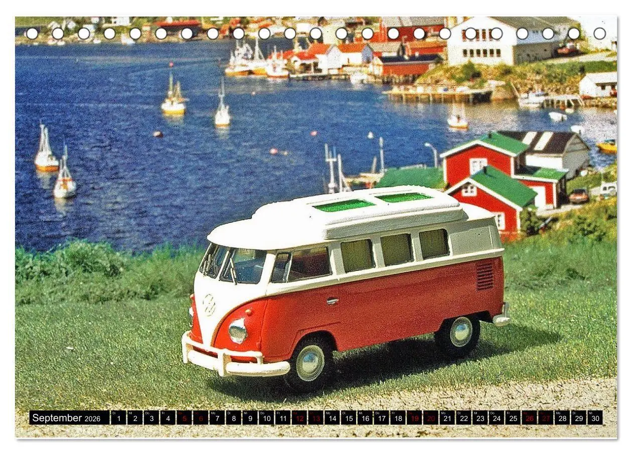 Bild: 9783516742756 | Miniaturwelten des Campings (Tischkalender 2026 DIN A5 quer),...