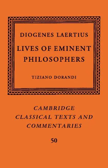 Cover: 9781316642856 | Diogenes Laertius | Lives of Eminent Philosophers | Tiziano Dorandi