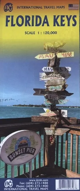 Cover: 9781771292856 | Florida Keys | ITM Map | (Land-)Karte | Englisch | 2021