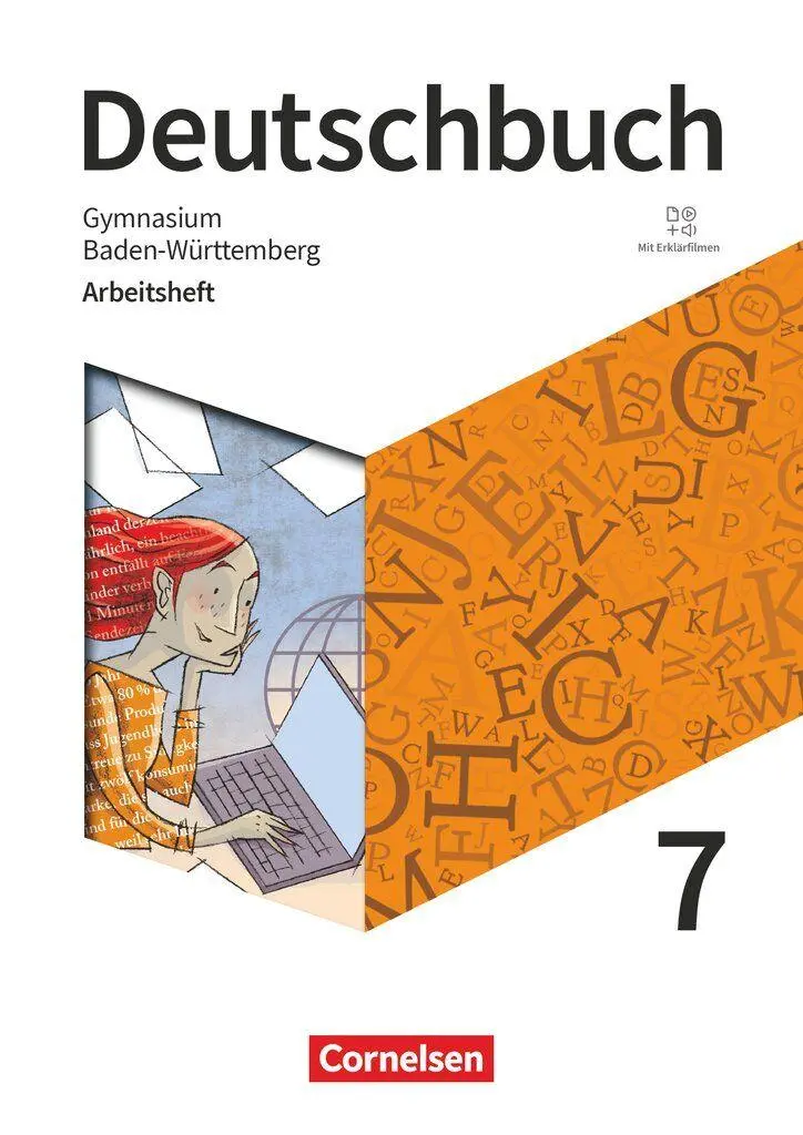 Cover: 9783060622856 | Deutschbuch Gymnasium 7. Schuljahr - Baden-Württemberg - Ausgabe...