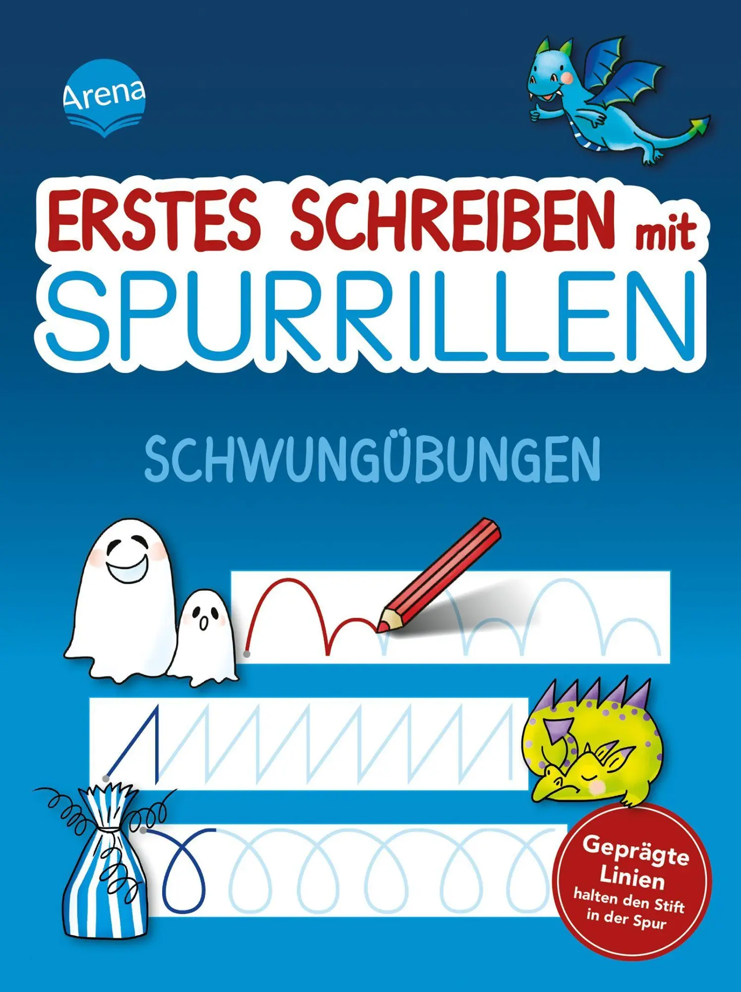 Cover: 9783401722856 | Erstes Schreiben mit Spurrillen. Schwungübungen | Helen Seeberg | Buch