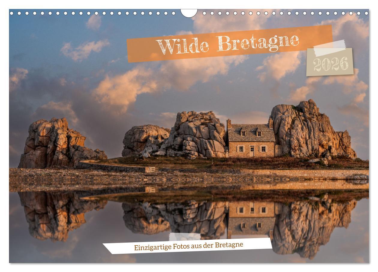 Cover: 9783457332856 | Wilde Bretagne (Wandkalender 2026 DIN A3 quer), CALVENDO...