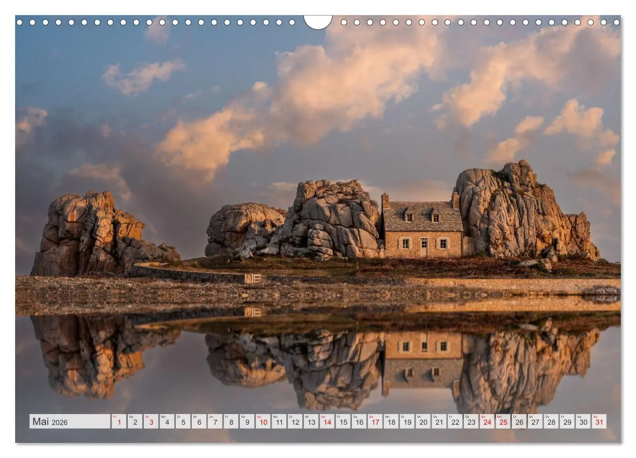 Bild: 9783457332856 | Wilde Bretagne (Wandkalender 2026 DIN A3 quer), CALVENDO...