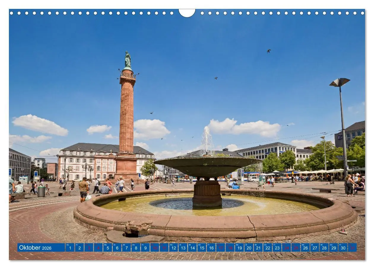 Bild: 9783457572856 | Darmstadt - Mathildenhöhe und Altstadt (Wandkalender 2026 DIN A3...