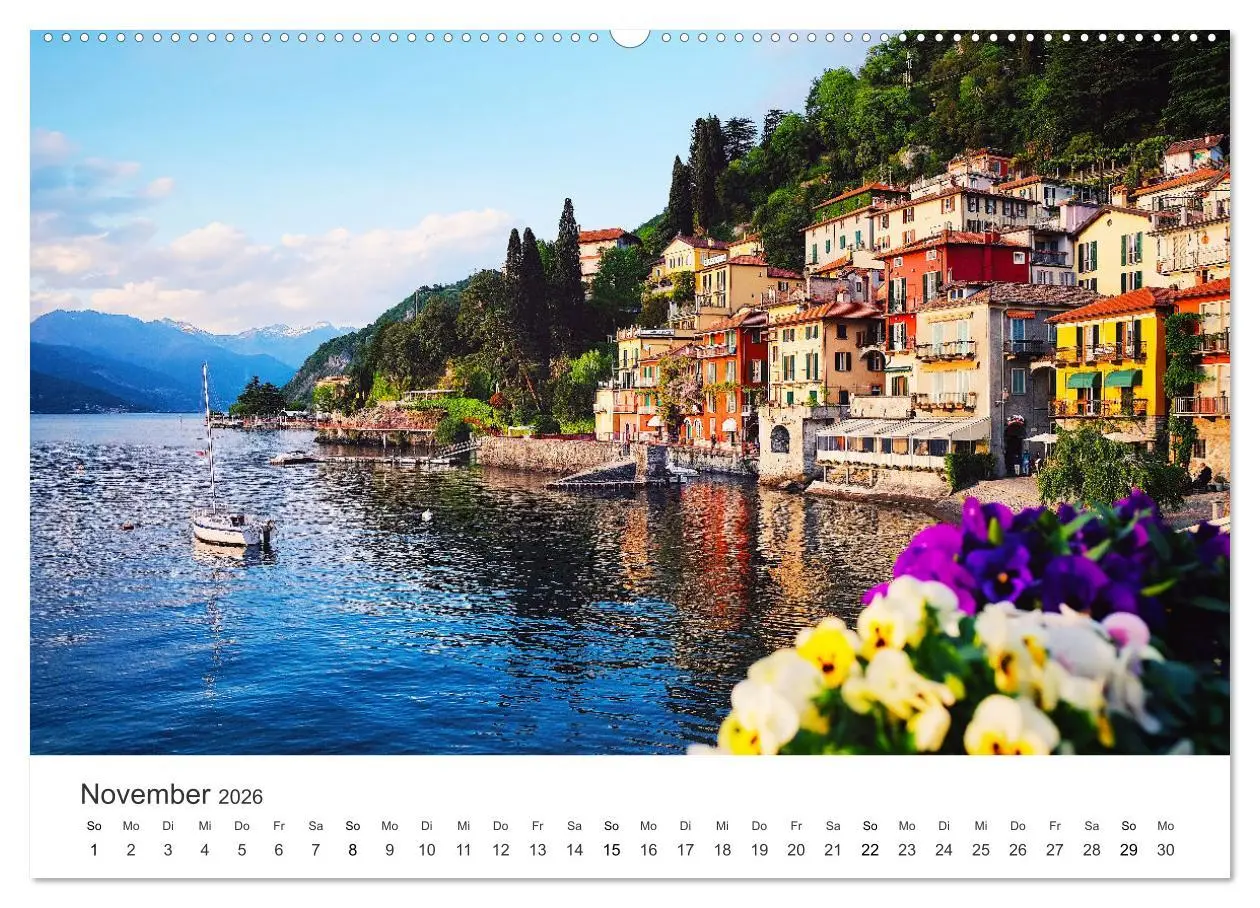 Bild: 9783457642856 | Traumdestination Italien (Wandkalender 2026 DIN A2 quer), CALVENDO...