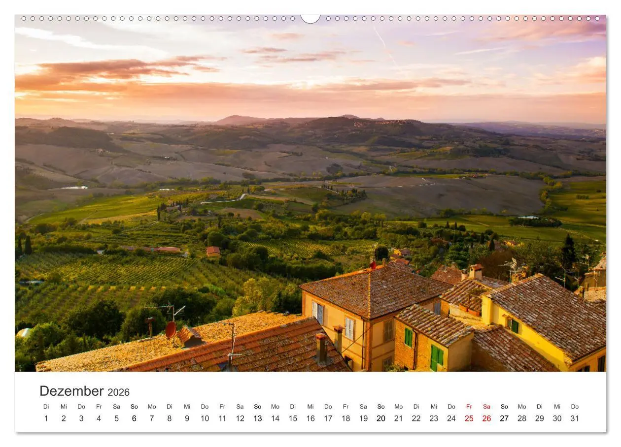 Bild: 9783457642856 | Traumdestination Italien (Wandkalender 2026 DIN A2 quer), CALVENDO...